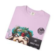 T-Shirt - Vintage, the 'My Inner Voice Has Gone Hoarse' Llama - Image 2