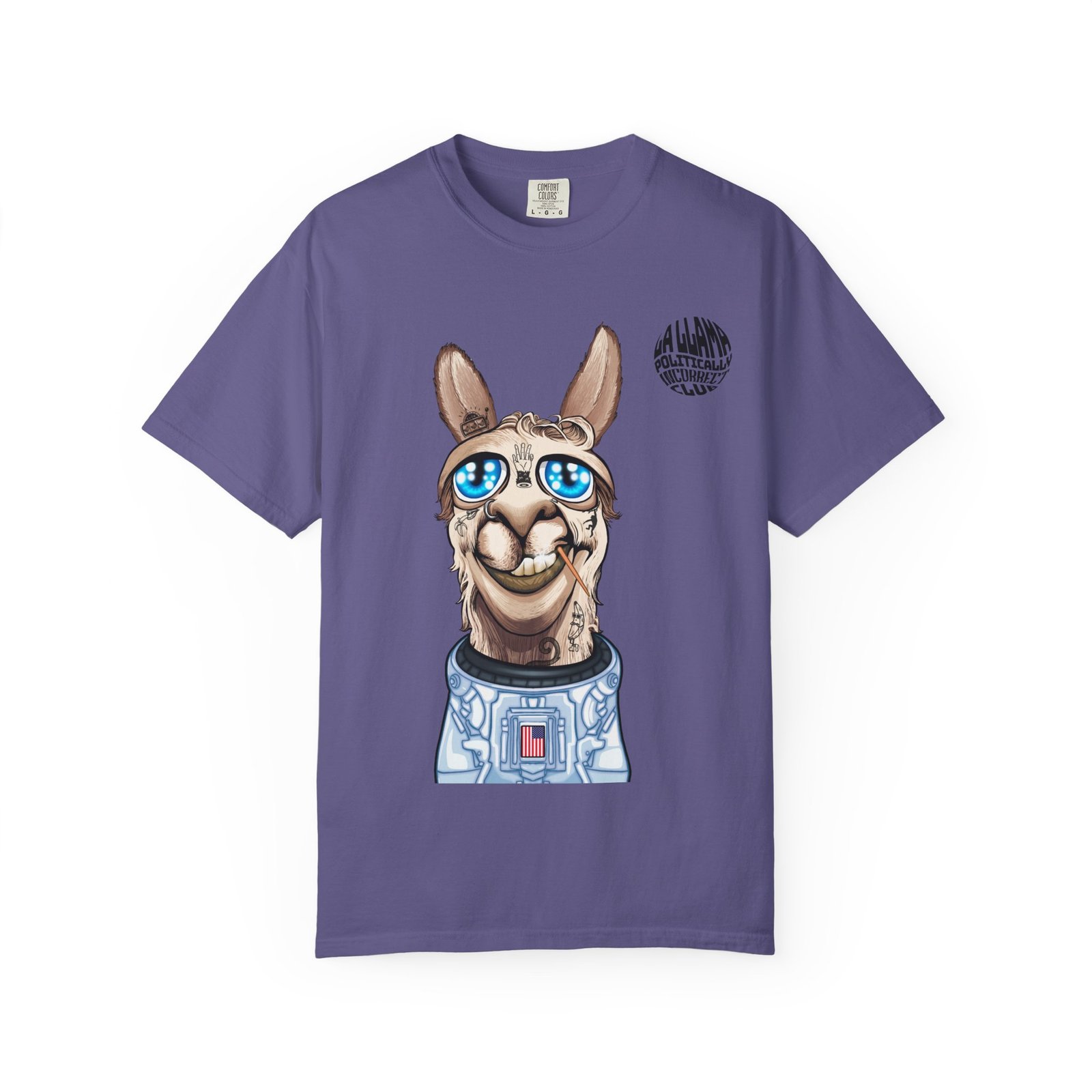 11189167426550783765_2048.jpeg T‑Shirt — SpiteX, the "Fake News Since 1969" Llama - Image 1