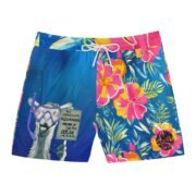 Swim Shorts — 'Caution: Aquaman'