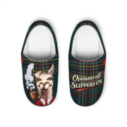 Slippers (Men's)  – 'Opinions off, Slippers On'