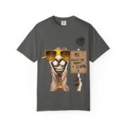 T-Shirt — Shiboshi, the 'Adopt a Llama' salesman. - Image 3