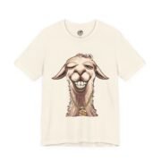 T-Shirt — Puzzluzz, The 'Smile It Confuses The Woke' Llama - Image 4