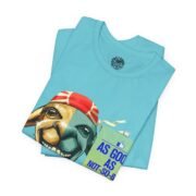 T-Shirt — Obibau, the 'As Good As Not-So-Bad' Llama - Image 3