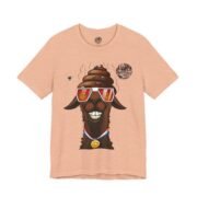 The Crypto Dev from Bombay tech humor t-shirt with llama developer design by La Llama Politically Incorrect Club