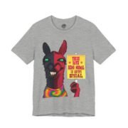 Hdrstrx the Being Normal Is Quite Special Llama counter culture t-shirt by La Llama Politically Incorrect Club