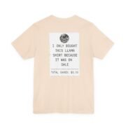 T-Shirt — Lyler, The Penny Pincher Llama - Image 2