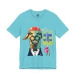 Obibau the As Good As Not-So-Bad Llama self deprecating humor t-shirt by La Llama Politically Incorrect Club