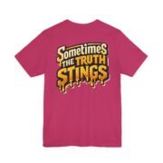 T-Shirt — Net, the 'Sometimes the Truth Stings' Llama - Image 2