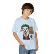 Youth Tee — Elmer, the ‘Hey Kids Don’t Worry’ Llama. - Image 3