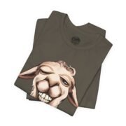 T-Shirt — Puzzluzz, The 'Smile It Confuses The Woke' Llama - Image 3