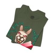 T-Shirt — Dennis, the 'Brrr' Llama. - Image 6