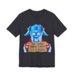 Oneshot the Your Current Financial Situation Llama relatable humor t-shirt by La Llama Politically Incorrect Club