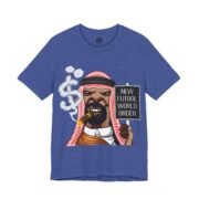 Sixthy the New Futbol World Order Llama soccer satire t-shirt by La Llama Politically Incorrect Club