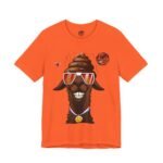 The Crypto Dev from Bombay. Tech humor t-shirt for coders, crypto degens, and overnight builders. Politically incorrect tee from La Llama PIC.
