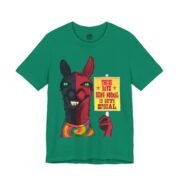 Being normal is quite special. Counter culture t-shirt that celebrates normality as the ultimate rebellion. Politically incorrect from La Llama PIC.