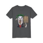 Youth Tee — Elmer, the ‘Hey Kids Don’t Worry’ Llama.