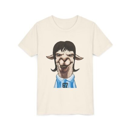 Youth Tee — 67 'Parents Are Delusional' Llama
