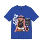Sixthy the New Futbol World Order Llama soccer satire t-shirt by La Llama Politically Incorrect Club