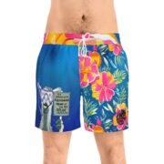 Swim Shorts — 'Caution: Aquaman' - Image 3