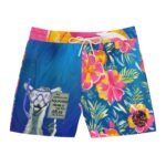 Swim Shorts — 'Caution: Aquaman'