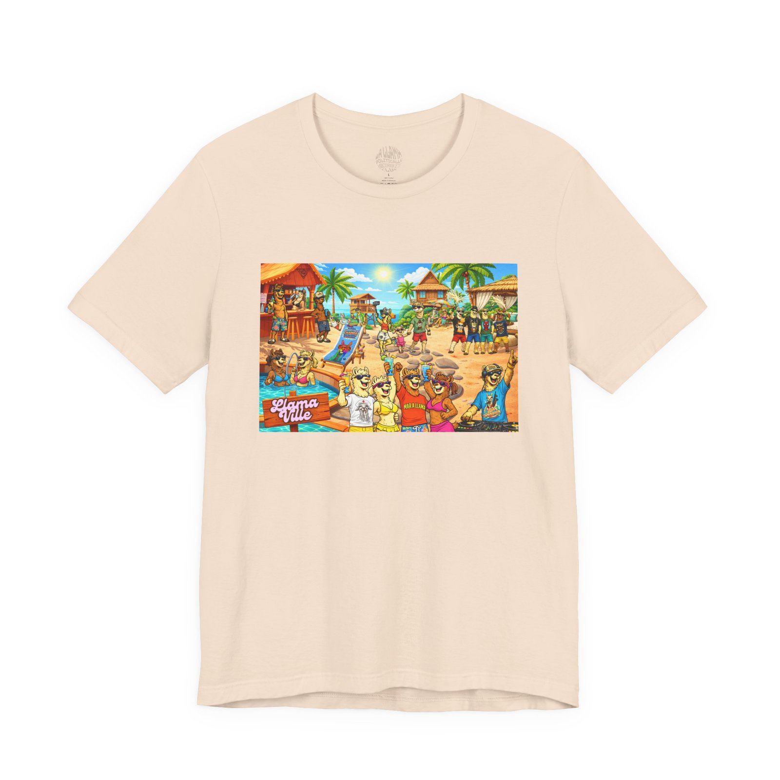 12578502640694424336_2048.jpeg T-Shirt β Greetings from Llamaville - Image 1