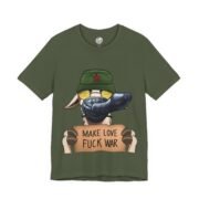 T-Shirt — JP, the 'Make Love, F*** War' Llama