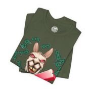 T-Shirt — Dennis, the 'Brrr' Llama. - Image 6