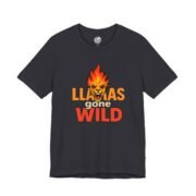 llamas gone wild shirt funny animal parody tee 90s humor