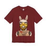 T-Shirt — THE SILENCE OF THE LLAMA - Image 4